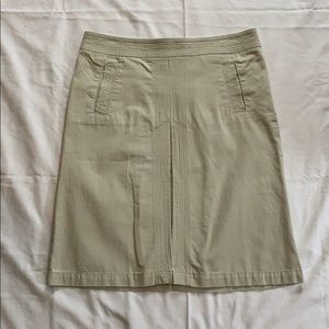 J. Crew chino skirt